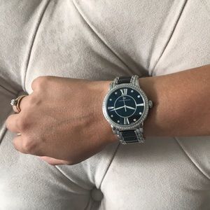 David Yurman Black Sapphire Diamond Watch